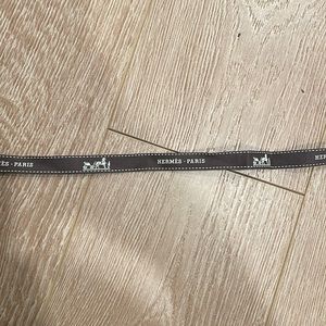 Authentic Hermes Ribbon, ~8ft long